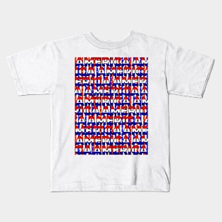 HAPPY Birthday America Fourth Of July Kids T-Shirt